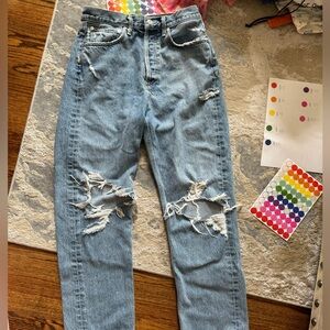 Agolde Torn Summer Jeans Size: 27